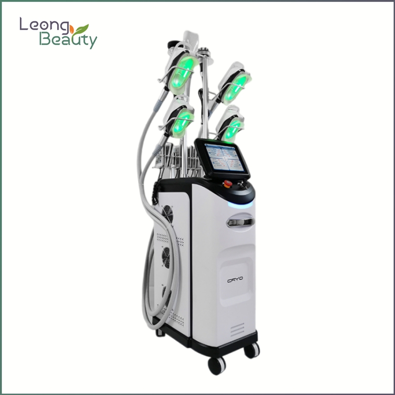 360 ဒီဂရီ Cryolipolysis ခန္ဓာကိုယ် ပိန်စေသောစက်