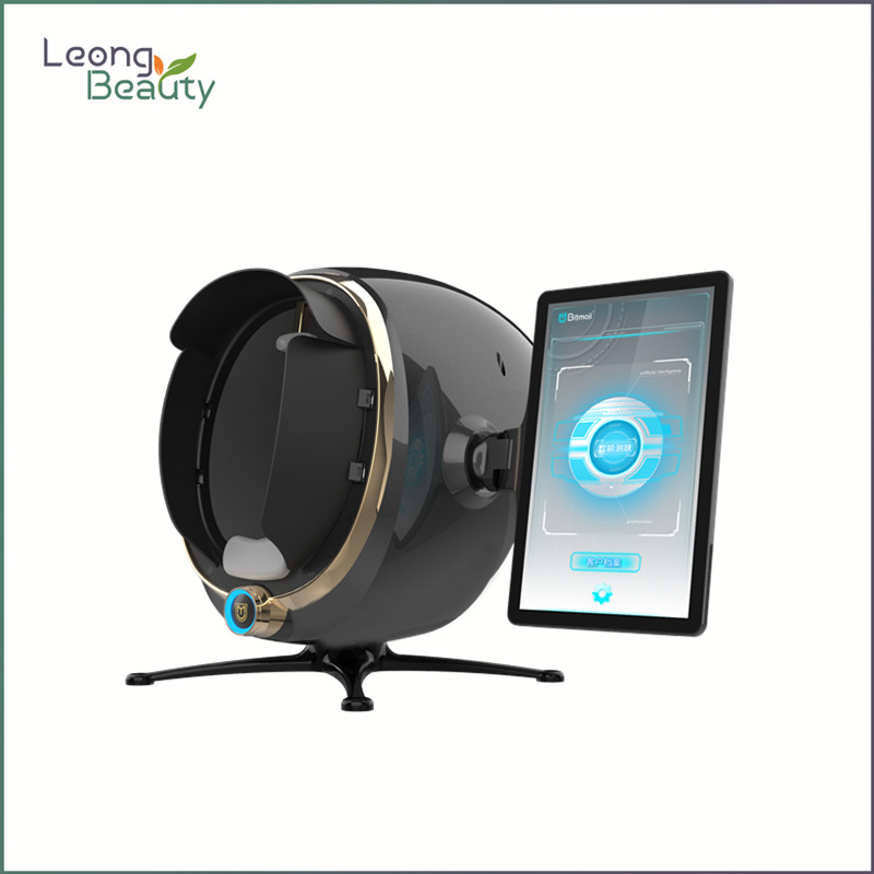 အရေပြား ဆန်းစစ်ခြင်း ကိရိယာ Facial Analyzer Magic Mirror